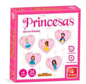 Jogo da Memória Princesas - Brincadeira de Criança