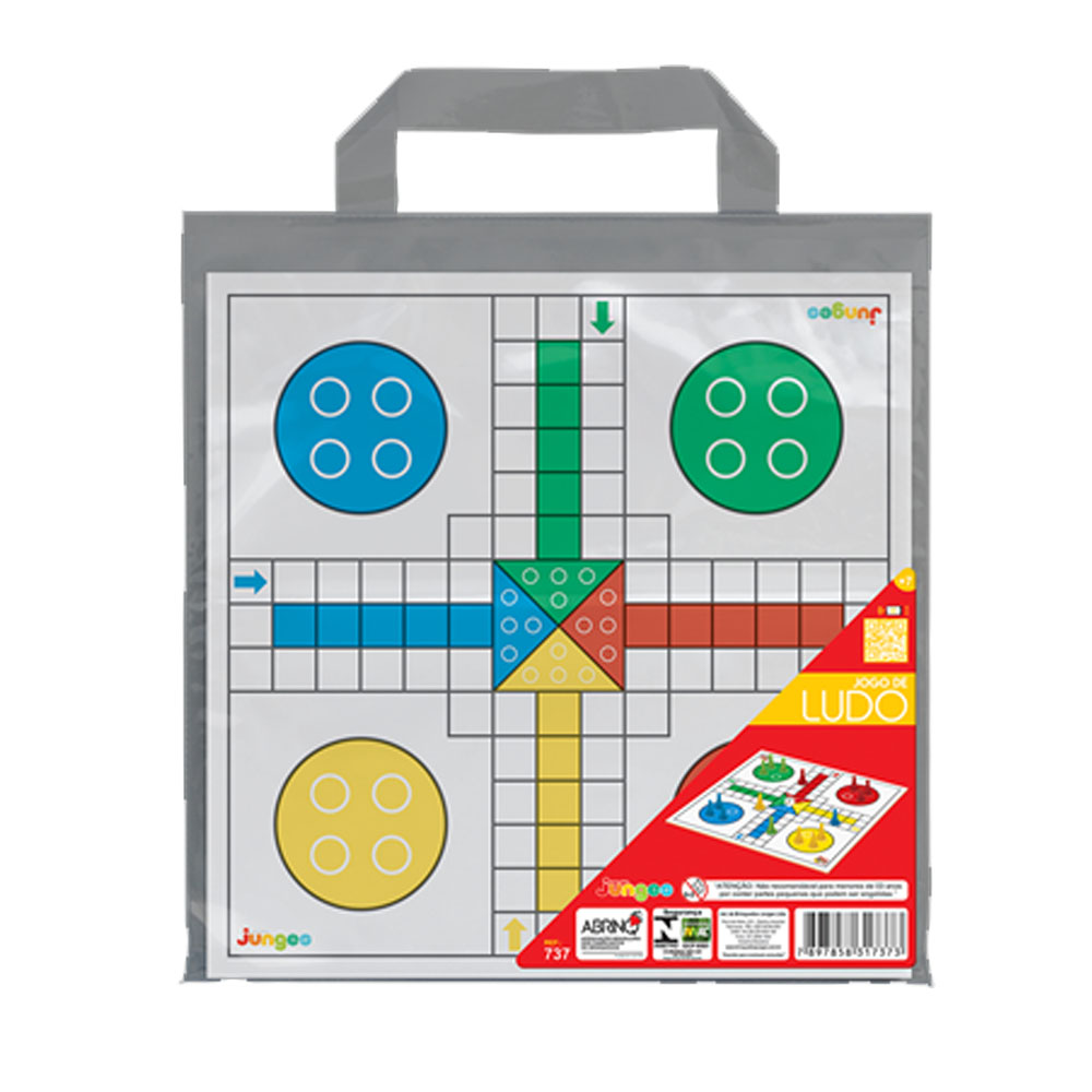 JOGO DE LUDO JUNGES NA SACOLA - JP