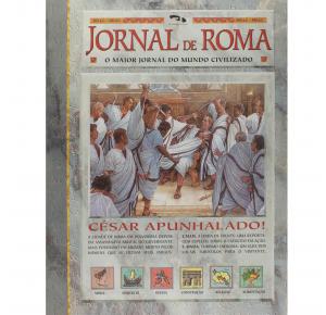 Jornal De Roma - Cesar Apunhalado ! - Dimensão Editora - Livro