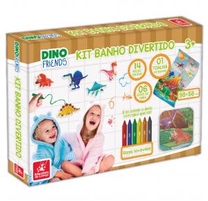 Kit Banho Divertido Dino - Brincadeira de Criança