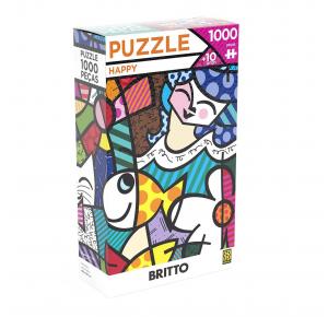 Puzzle 1000 peças Romero Britto Happy - Grow