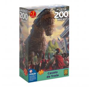 Puzzle 200 peças Cavalo de Troia - Grow