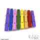 Xilofone Infantil 8 Tcs Coloridas - Instrumento Musical - Vibratom