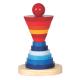 Brinquedo Educativo de Madeira - Desafio - Torre Serial