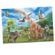 Brinquedo Educativo de Madeira - Quebra-CabeÃ§a de Dinossauro