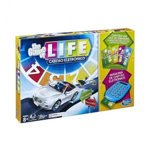 Jogo The Game Of Life com Cartão Eletrônico - Hasbro - Tabuleiro