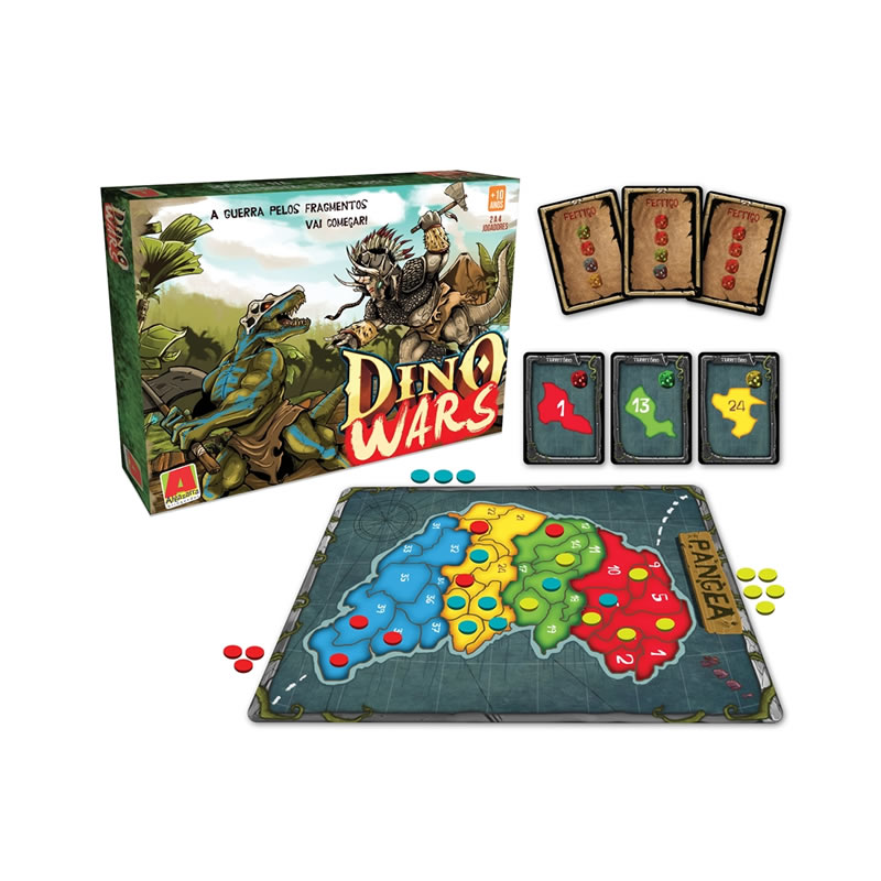 Jogo Dino Wars - Loja Pinóquio - Pinóquio Brinquedos Educativos