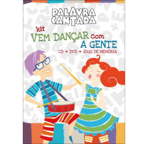 Palavra Cantada - Kit Vem Dançar Com A Gente - DVD + CD + Jogo de Memória